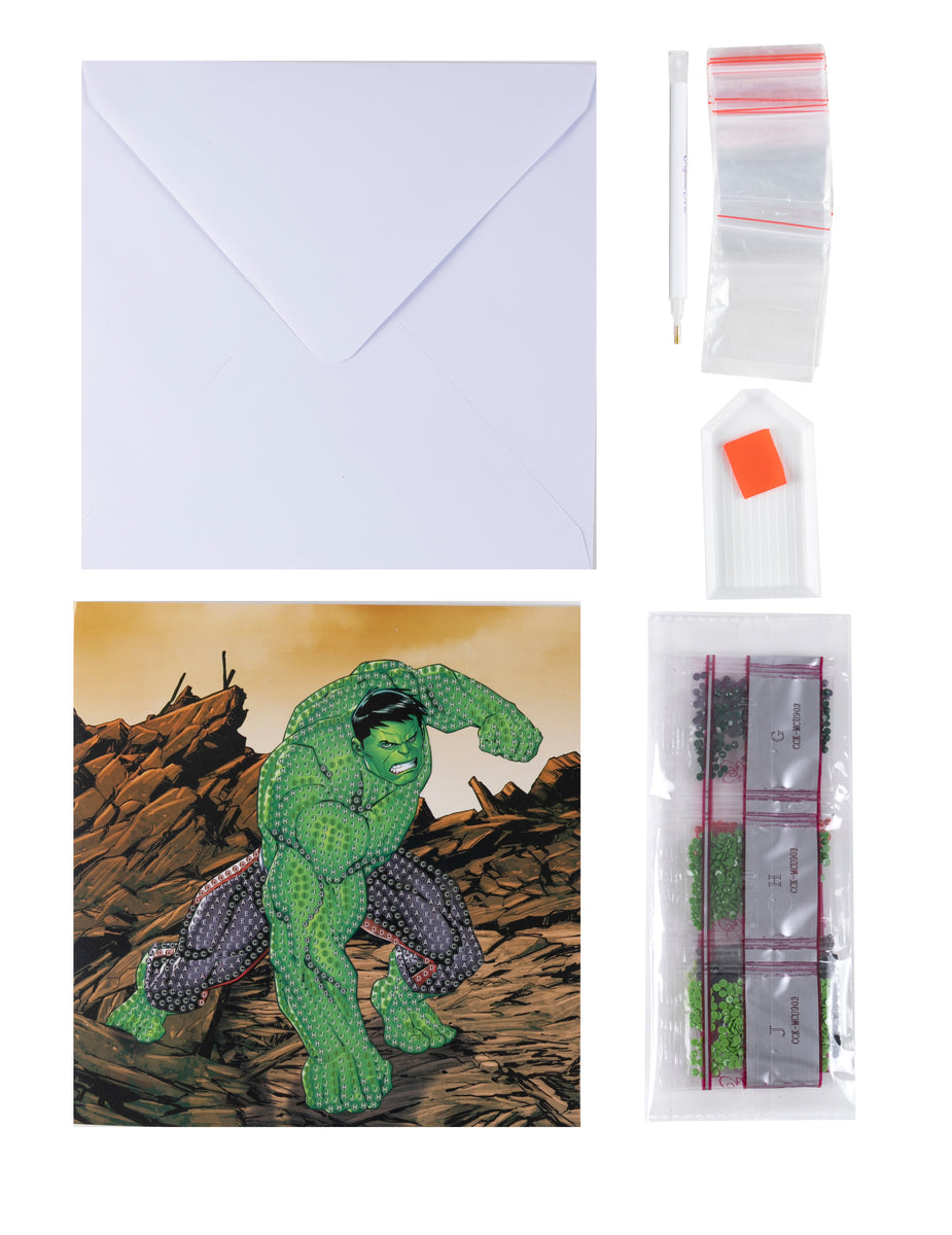 Crystal Art Buddies Hulk - Slöjd-Detaljer