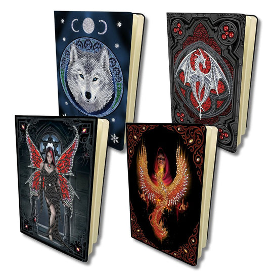 Anne Stokes Crystal Art Notebooks all4