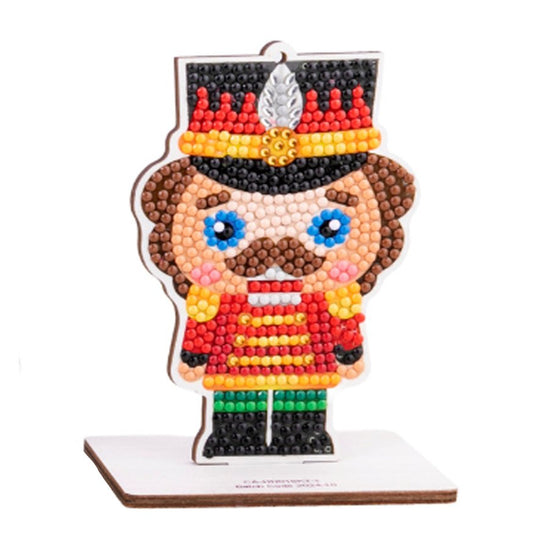 Crystal Art Buddies Series 4 Festive Decoration Soldier stand