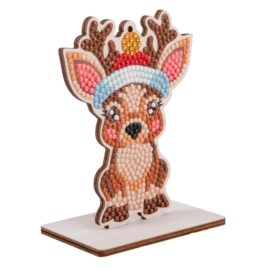 Crystal Art Buddies Series 4 Reindeer angled