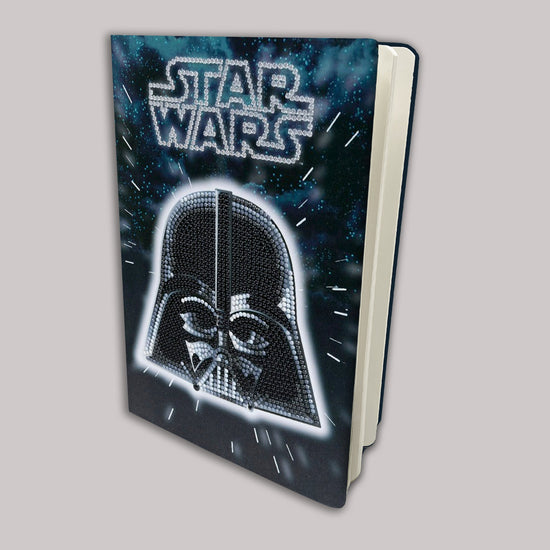 "Darth Vader" Crystal Art Notebook