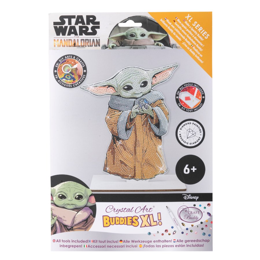 Grogu Crystal Art Buddies XL Star Wars 10