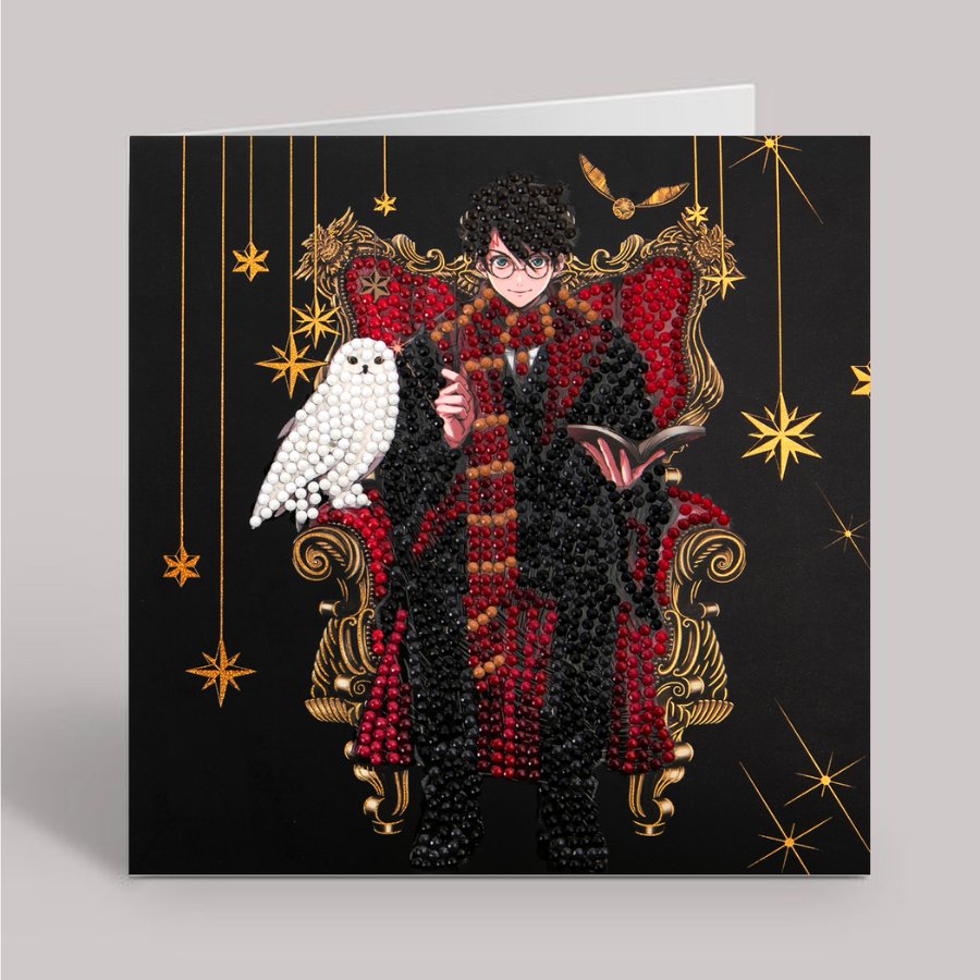 Harry Hedwig Harry Potter Crystal Art Card 2