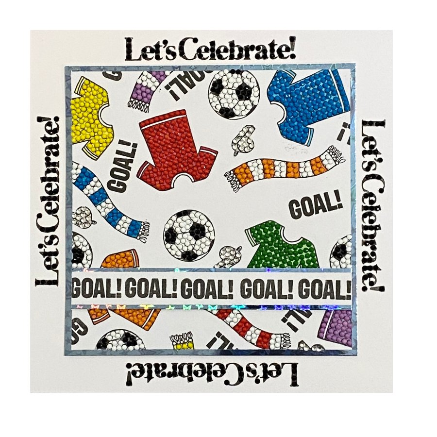 It_s A Goal Crystal Art A6 Stamp Set 4