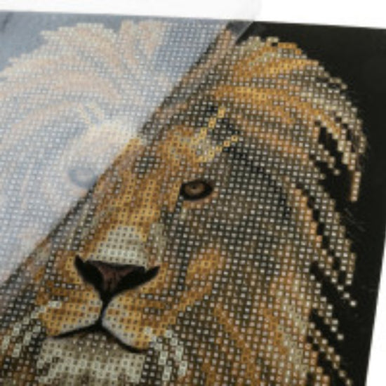 Lion Crystal Art Picture Frame Kit 4