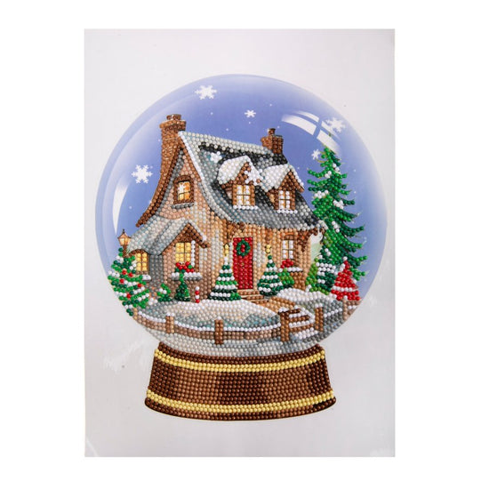 Snowglobes Crystal Art Window Stickers 8