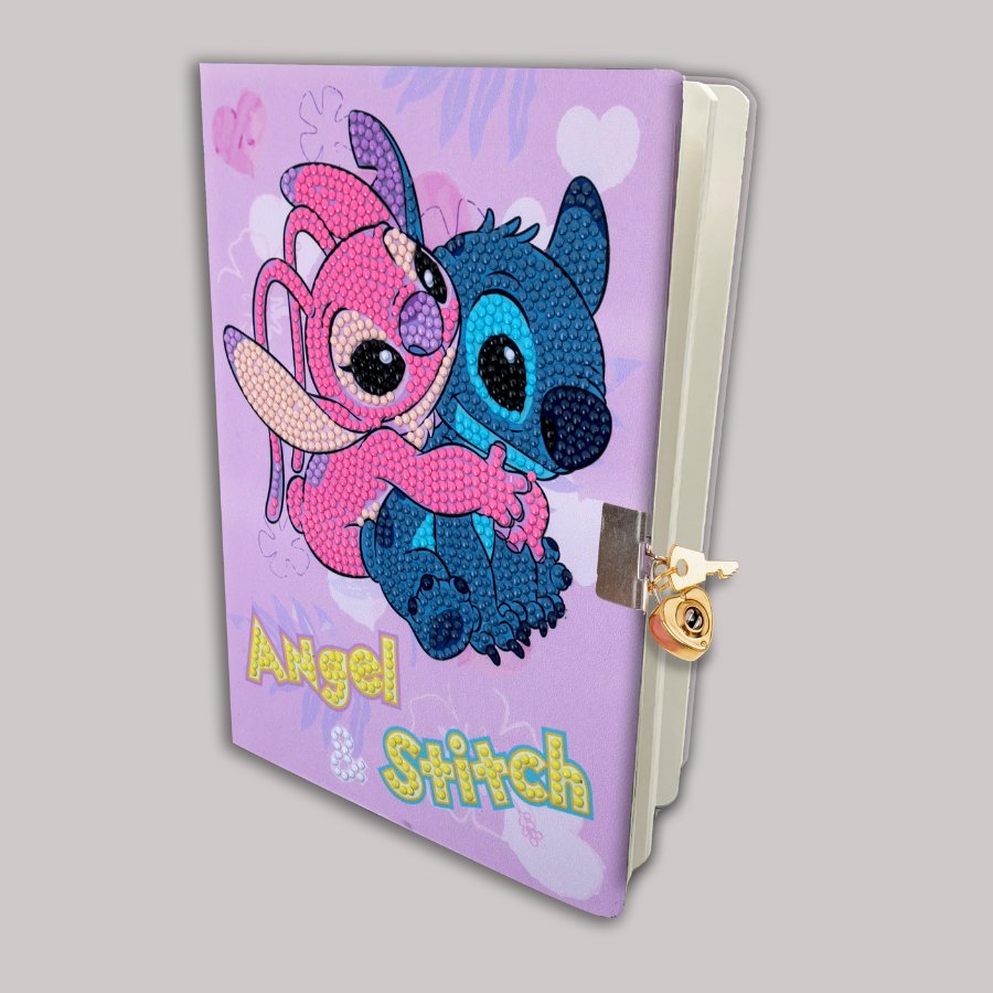 Stitch Angel Disney Crystal Art Secret Diary