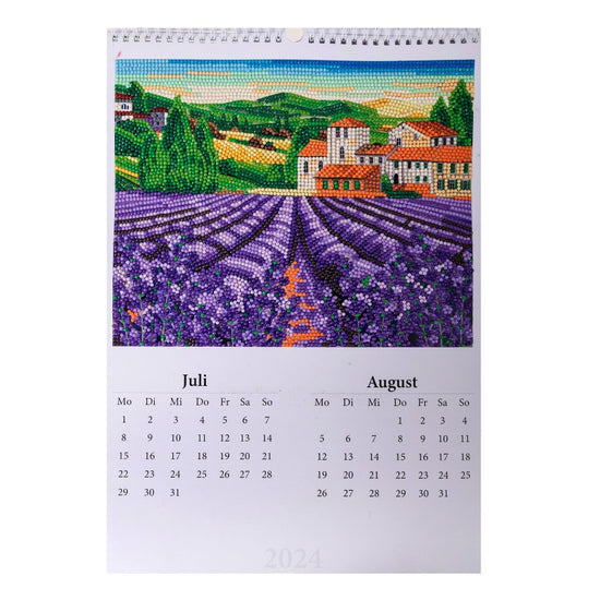 Crystal Art Calendar 2024