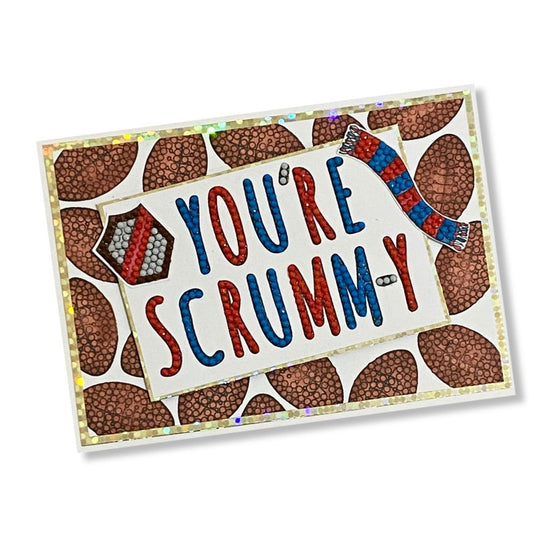 Youre such a great sport Crystal Art A6 Stamp Set 2