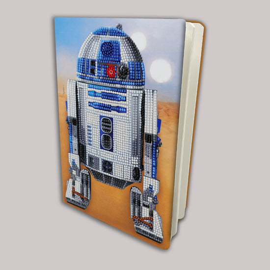 r2d2 Crystal Art Notebook