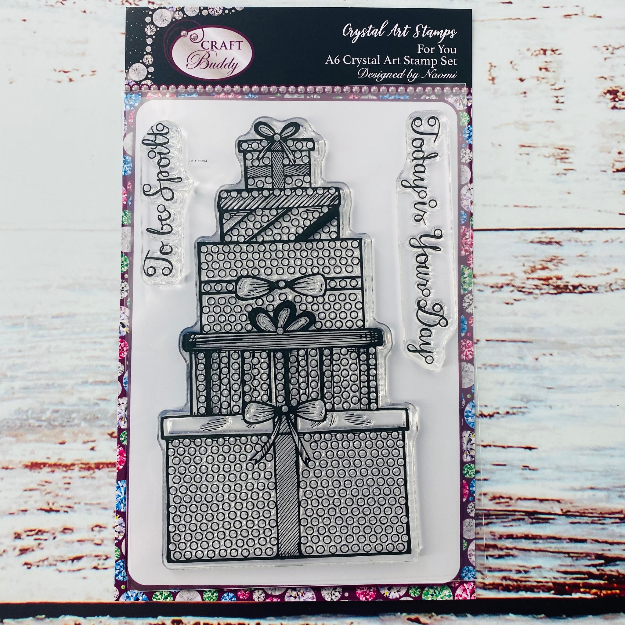 Craft Buddy Crystal Art Pet Stamp Set of 4 - 21069996