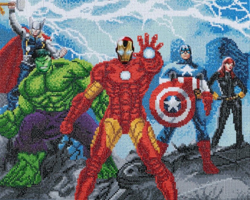 Avengers - Cast and Paint Kit – Clementoni