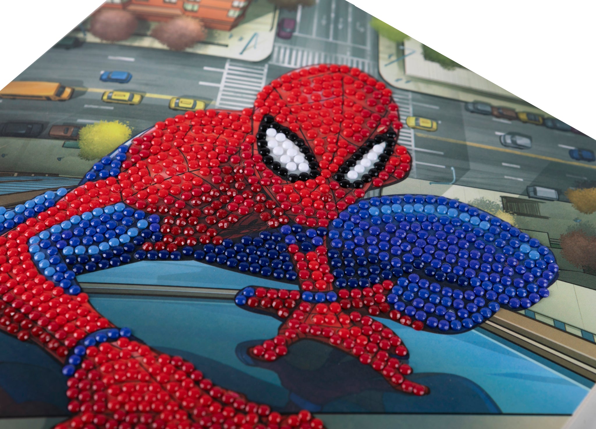 Spiderman, Crystal Art Carnet de notes, Crystal Art Gamme standard -  creanorm polypins