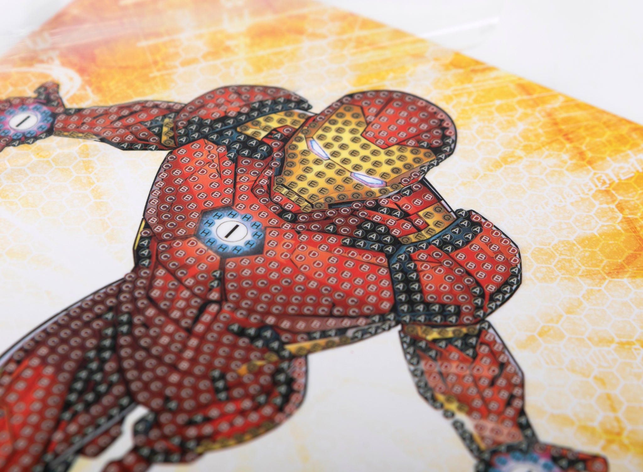 Craft Buddy Crystal Art Diamond Painting Marvel Avengers / Spiderman Framed  Kit