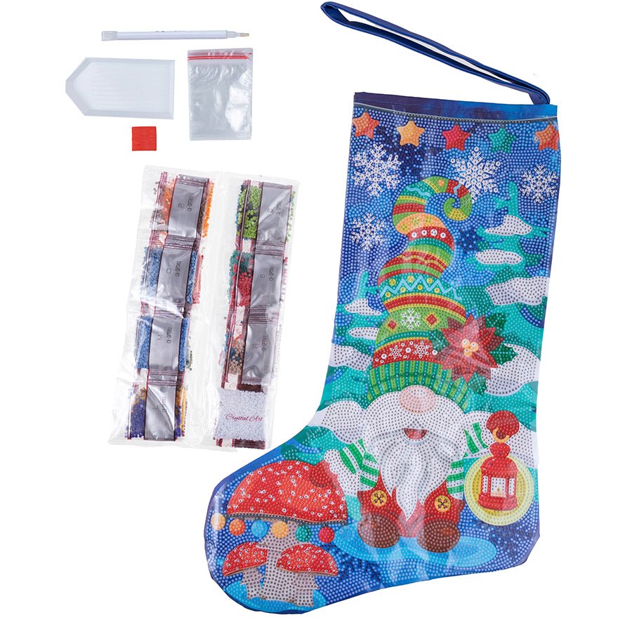 "A Gonky Christmas" Crystal Art Christmas Stocking contents